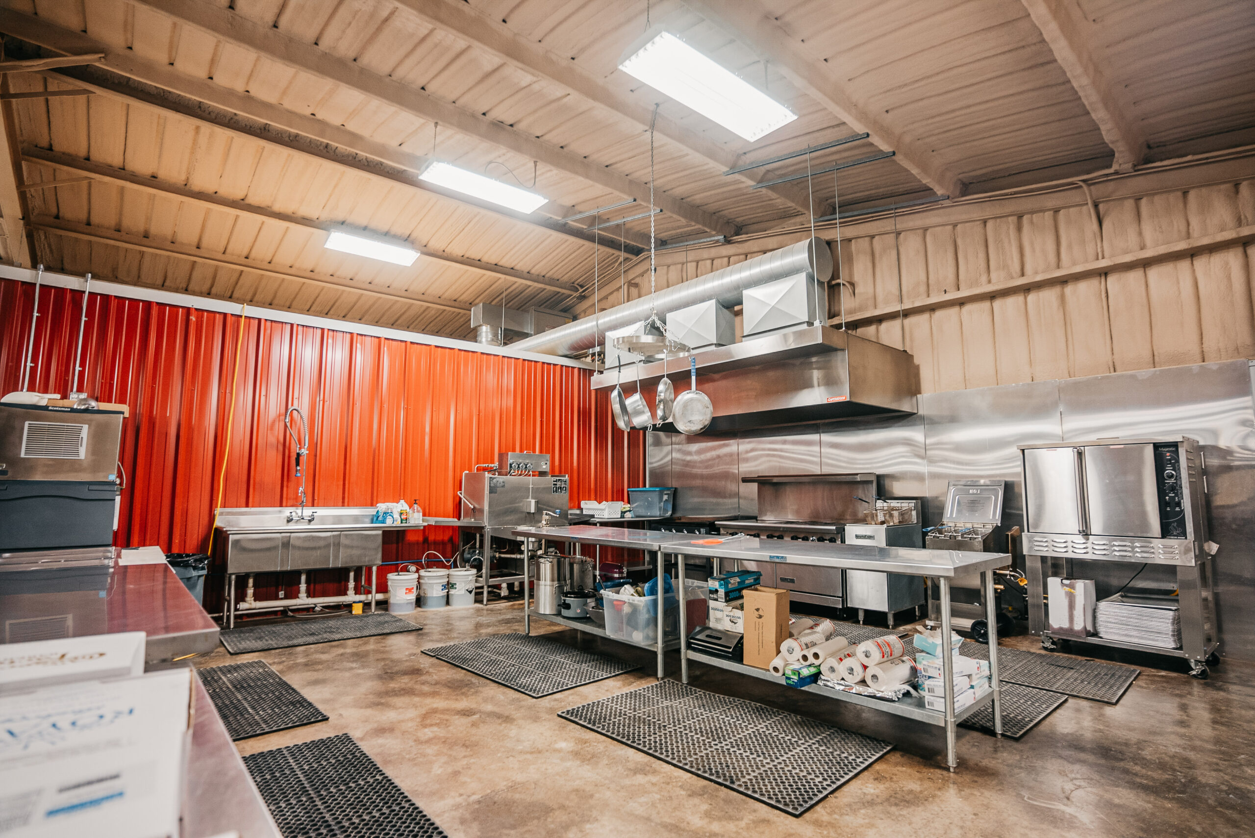 ranch professional kitchen for events in texas